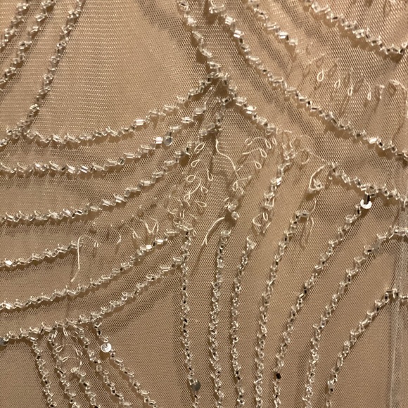 Adriana Papell Beaded Blouson Maxi Dress - Picture 8 of 8